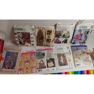 collection 80's/90's/00's sewing patterns McCall's Simplicity & Others (As Is)
